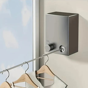 Varal Invisível Retrátil de Aço inox - Tazzi🔥 QUEIMA DE ESTOQUE VERÃO